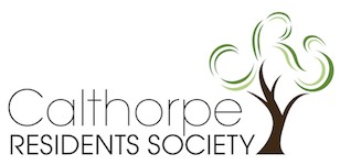 Calthorpe Residents Society logo - tree talk with BTP and CRS