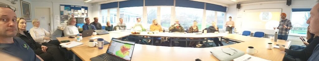 A panorama of the tree equity seminar.