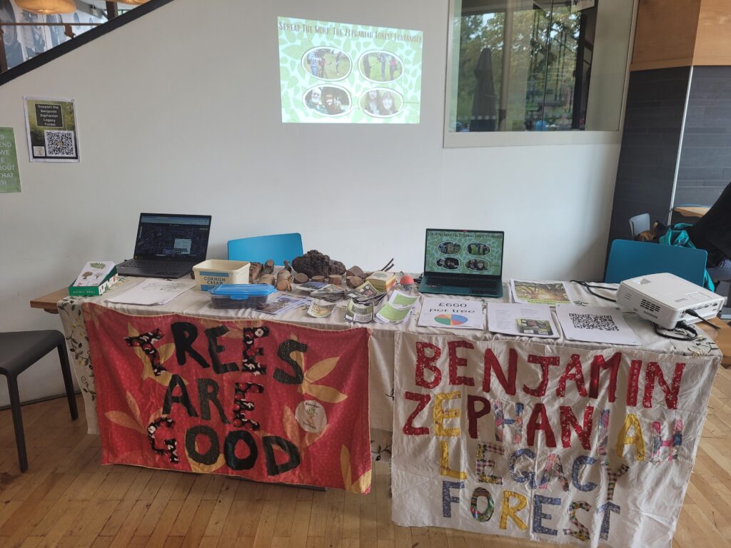 Benjamin Zephaniah: A Celebration at the MAC, BTP stall