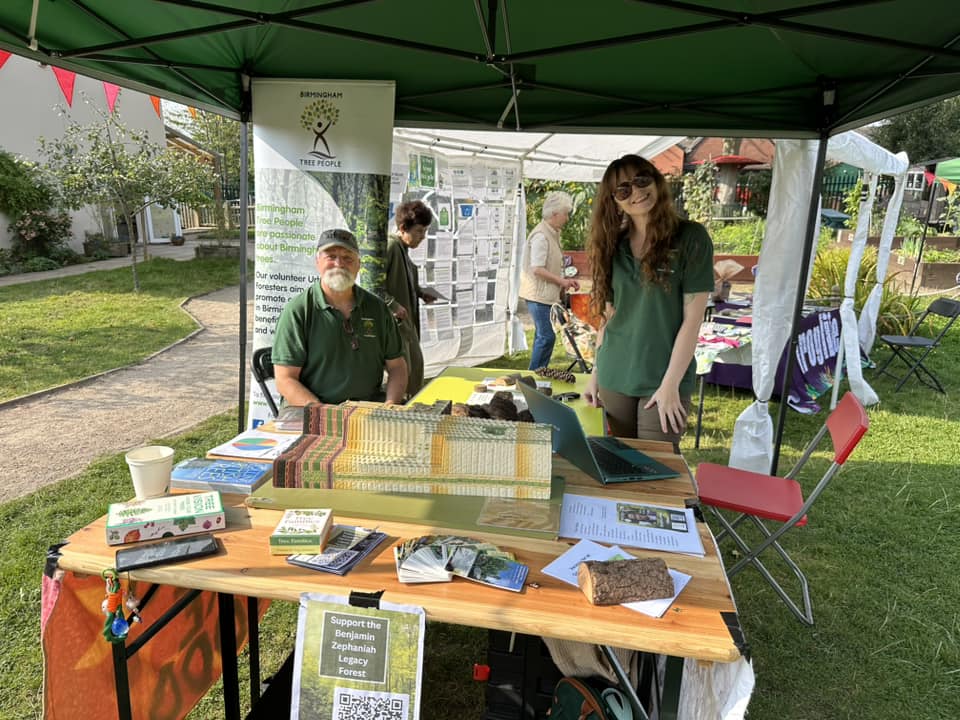 Sustainable Futures Festival at Caldmore Community Garden, Mac and Charley