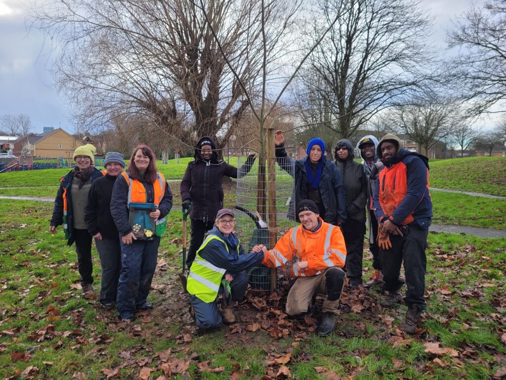 Zephaniah Forest Tree Planting, team photo