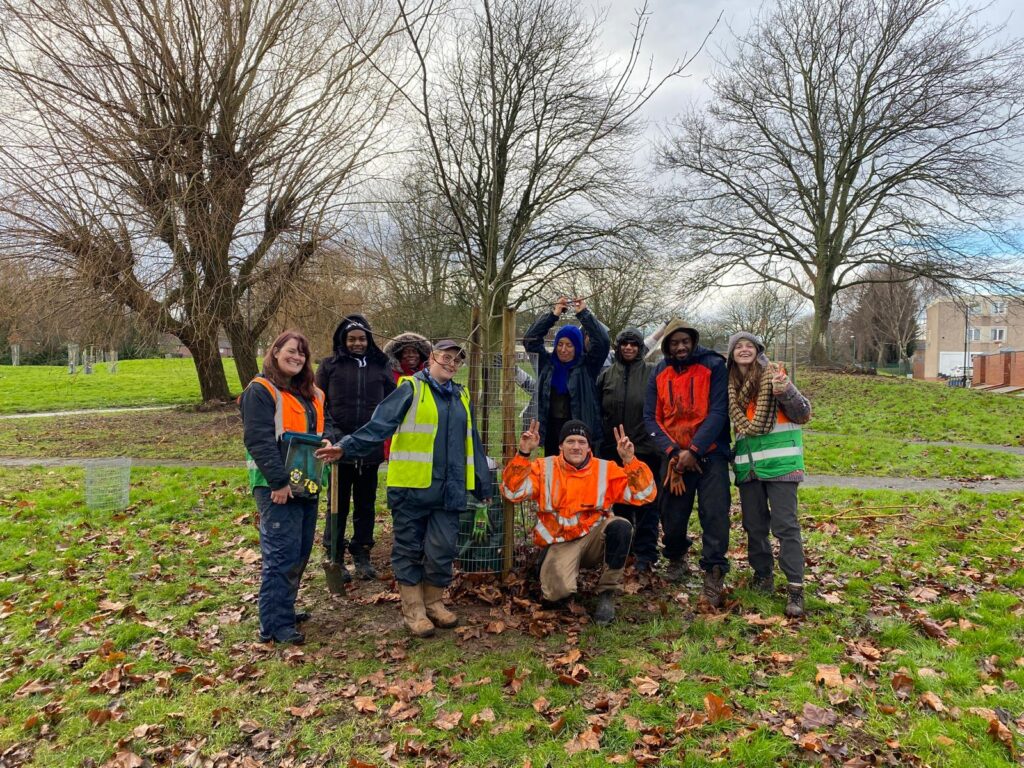 Zephaniah Forest Tree Planting, team photo