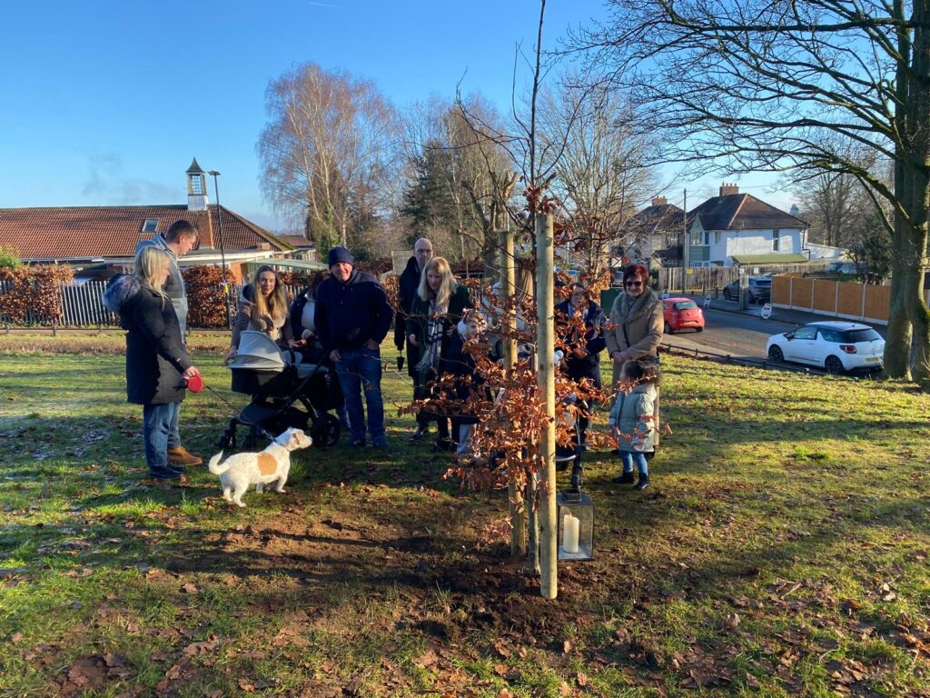 Mossy Bank Treemembrance Planting