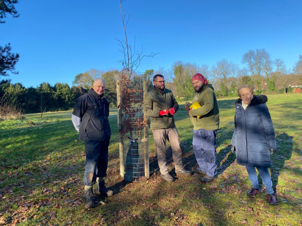 Mossy Bank Treemembrance Planting