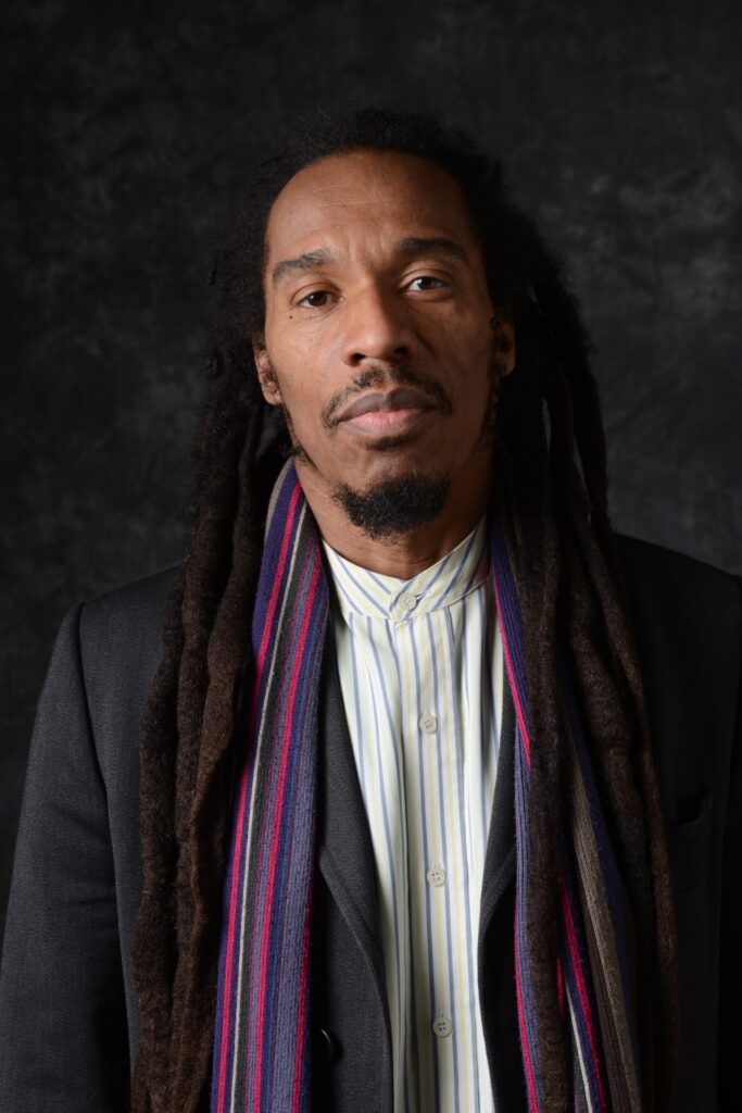 Benjamin Zephaniah by Richard Bytte, permission for use from Qian Zephaniah